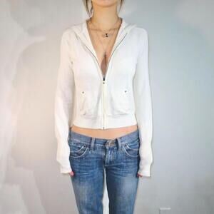 Women's White Hoody